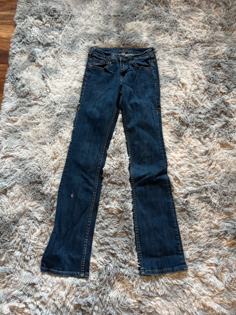 Cowgirl Tuff Dark Blue Flare Jeans